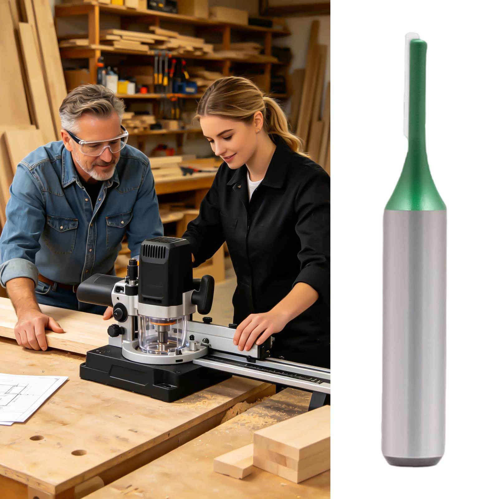 Router Bits For Woodworking - Gerade Fräser mit 0,3 Zoll Schaftdurchmesser,