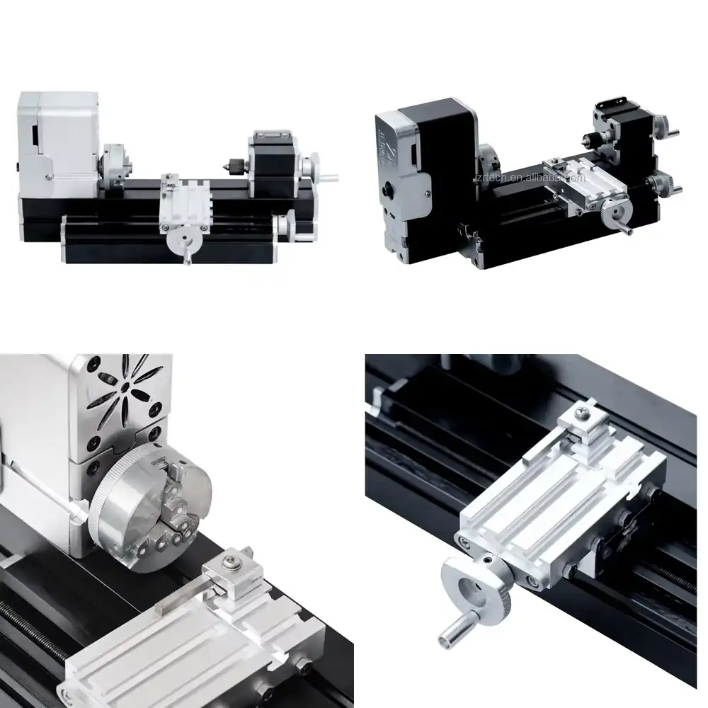 Woodworking Equipment - Fabrikverkauf ZRCC01060 Bildungsausrüstung Metall-Mini-Drehmaschine DIY-Werkzeuge Holzbearbeitung
