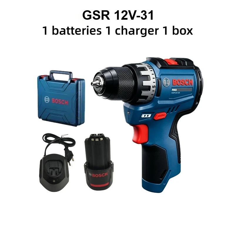 Woodworking Drill - Bosch Professional GSR 12V-31 Akku-Bohrschrauber 12V