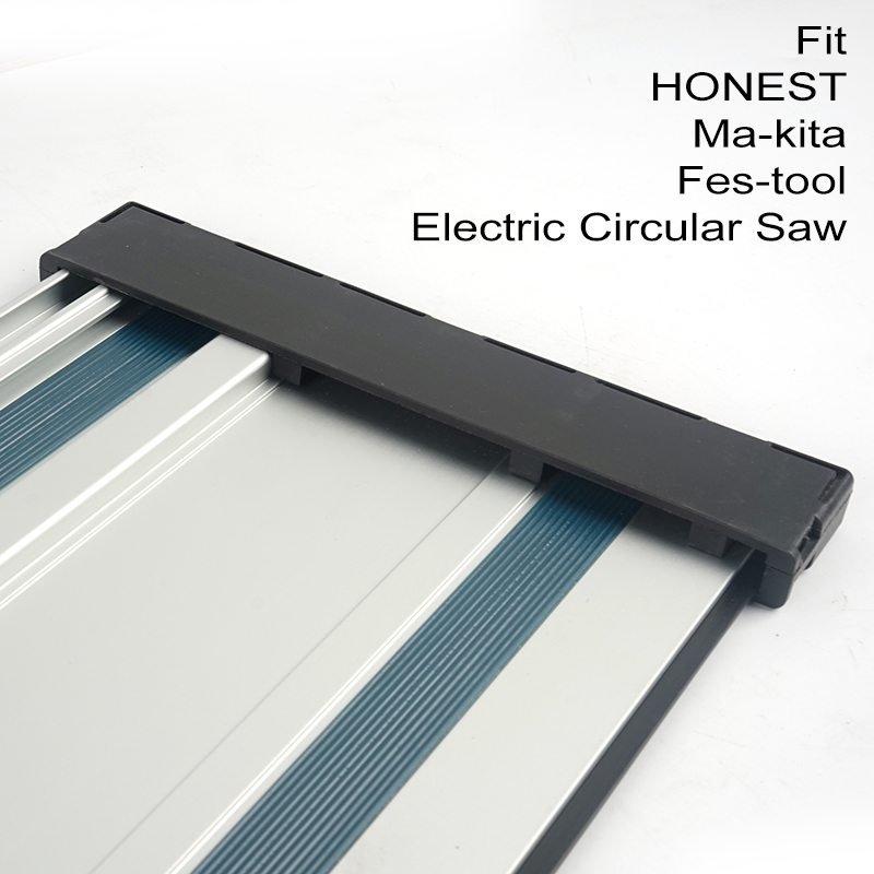 Woodworking Electric Saw - 70cm Aluminiumlegierung-Führungsschiene mit Schutzabdeckungen Holzbearbeitungs-Führungsschiene für