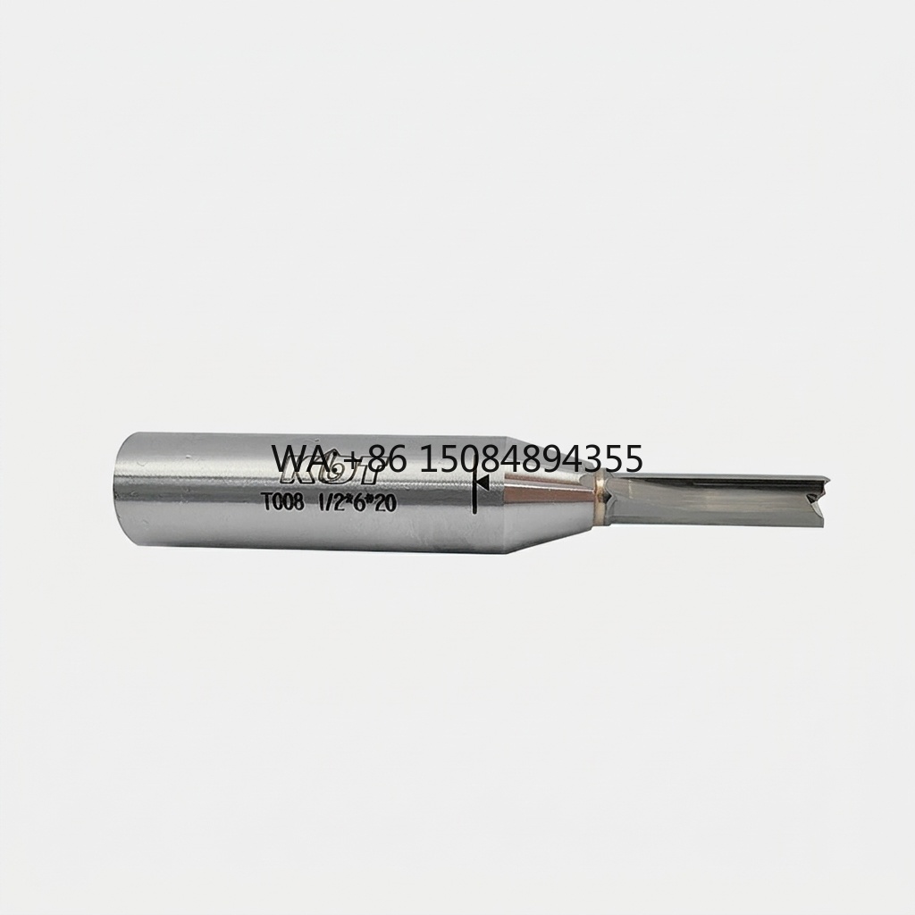 Router Bits For Woodworking - KDT Schaftstahlfräser Holzbearbeitungsmaschinen-Ersatzteile Fräser TCT Gerade