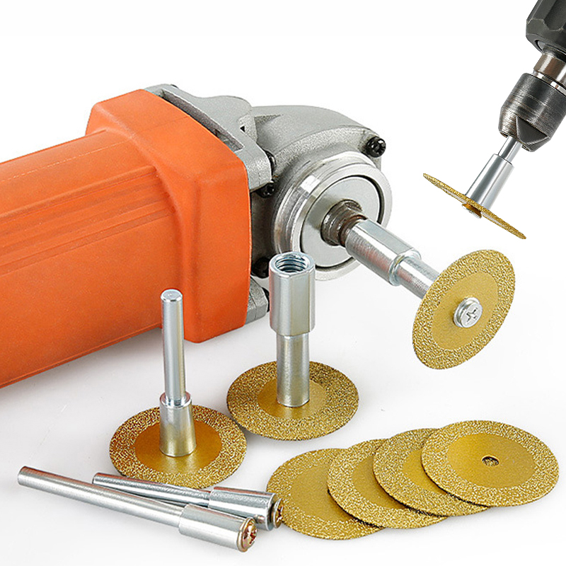 Woodworking Electric Saw - 40mm Diamant-Sägeblatt mit M10-Anschluss für Winkelschleifer,