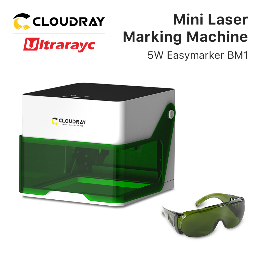 Woodworking Logos - Cloudray 5000 mw CNC Mini Laser