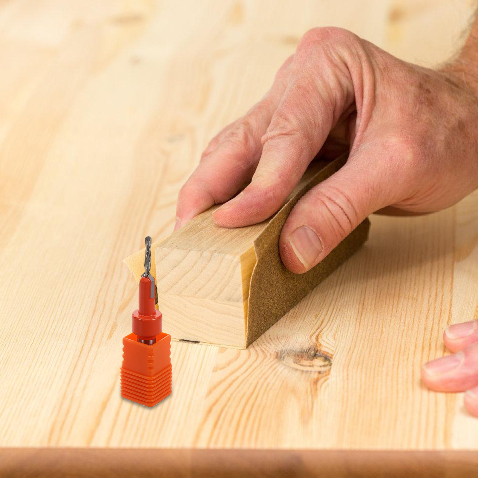 Woodworking Drill - 1 Set Verstellbarer Senkbohrer-Satz Präzisions-Holzbearbeitungsbohrer mit