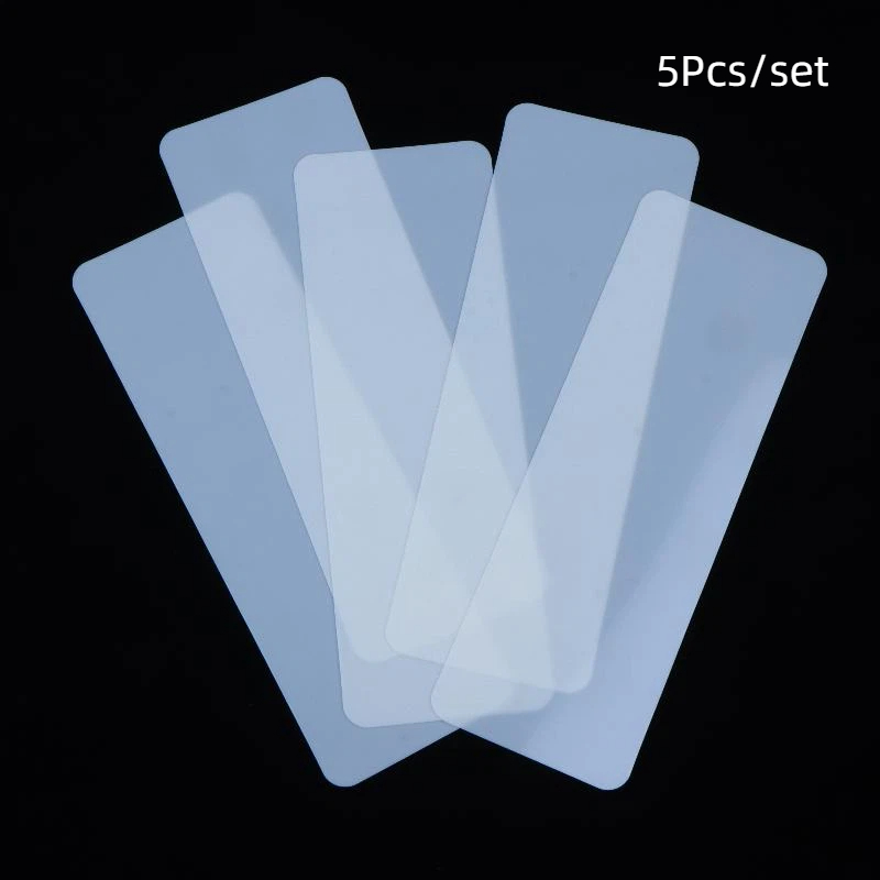 Card Scraper Steel - 5-teiliges Karten-Hebelwerkzeug-Set 230x80mm Kunststoff-Stahl Nano-Einsatzplatte Entriegelungswerkzeug