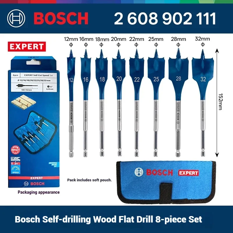 Woodworking Drill - Bosch EXPERT Self Cut Speed Spade