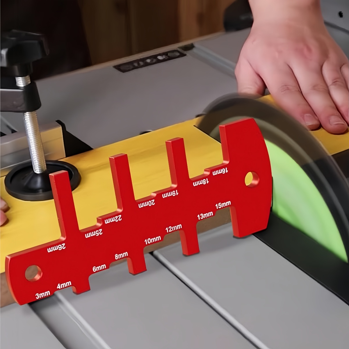 Woodworking Ruler - Höhenmessgerät für die Holzbearbeitungssäge | Tischkreissäge,