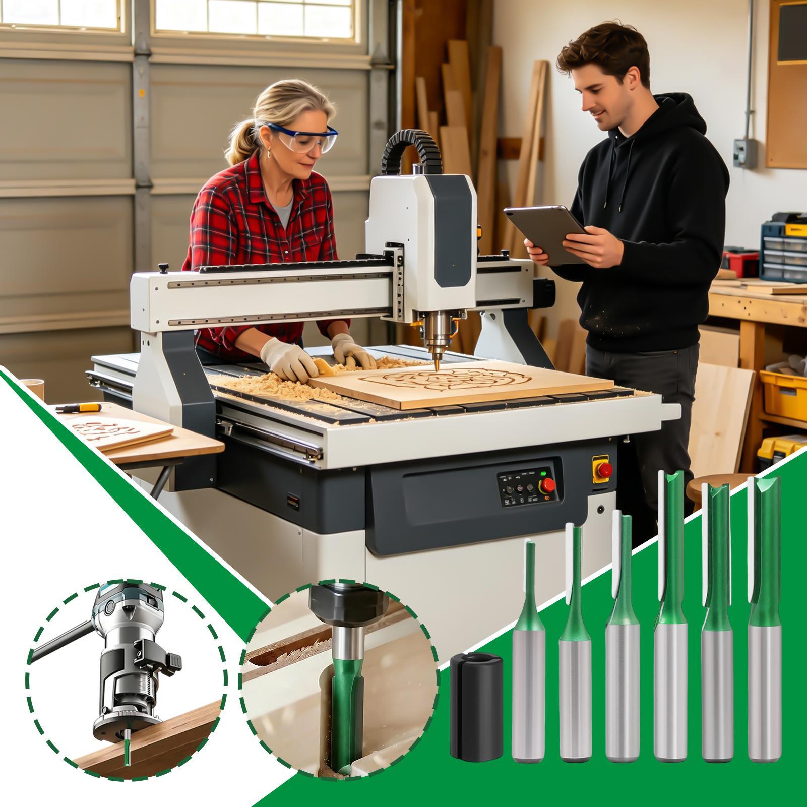 Gerade Fräser mit 0,3 Zoll Sch – Router Bits For Woodworking Bewertung und Preis