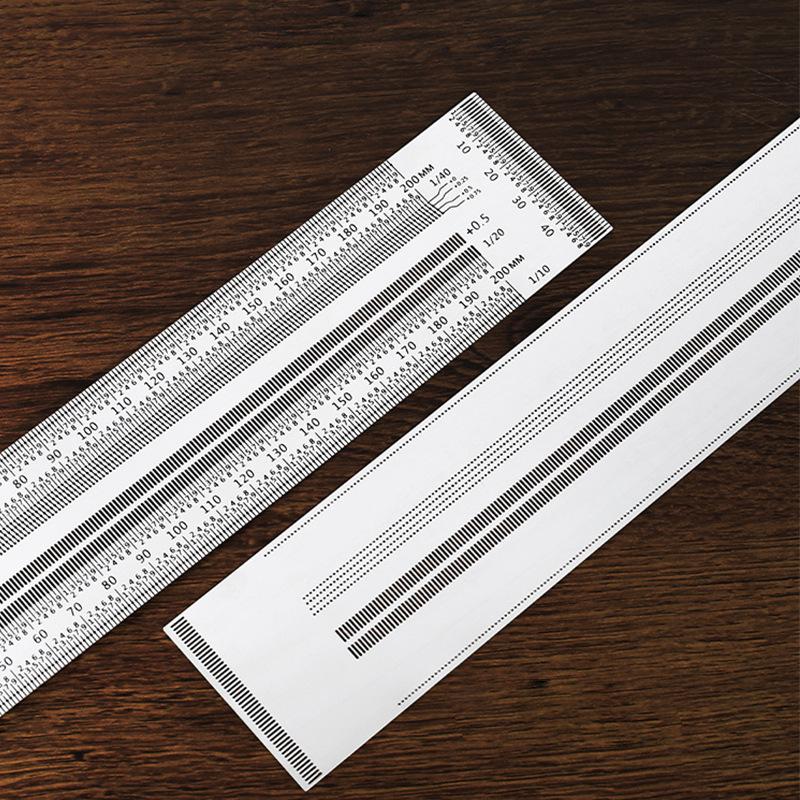 Edelstahl-Präzisions-T-Loch-Li – Woodworking Ruler Bewertung und Preis