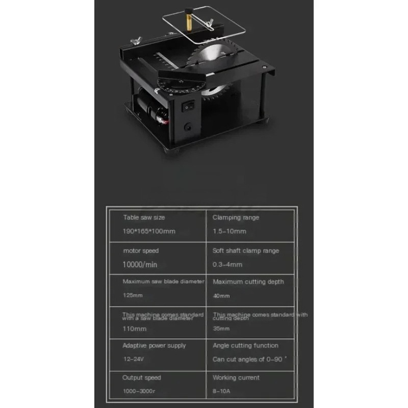 Micro Kleine Tischkreissäge DI – Woodworking Electric Saw Bewertung und Preis