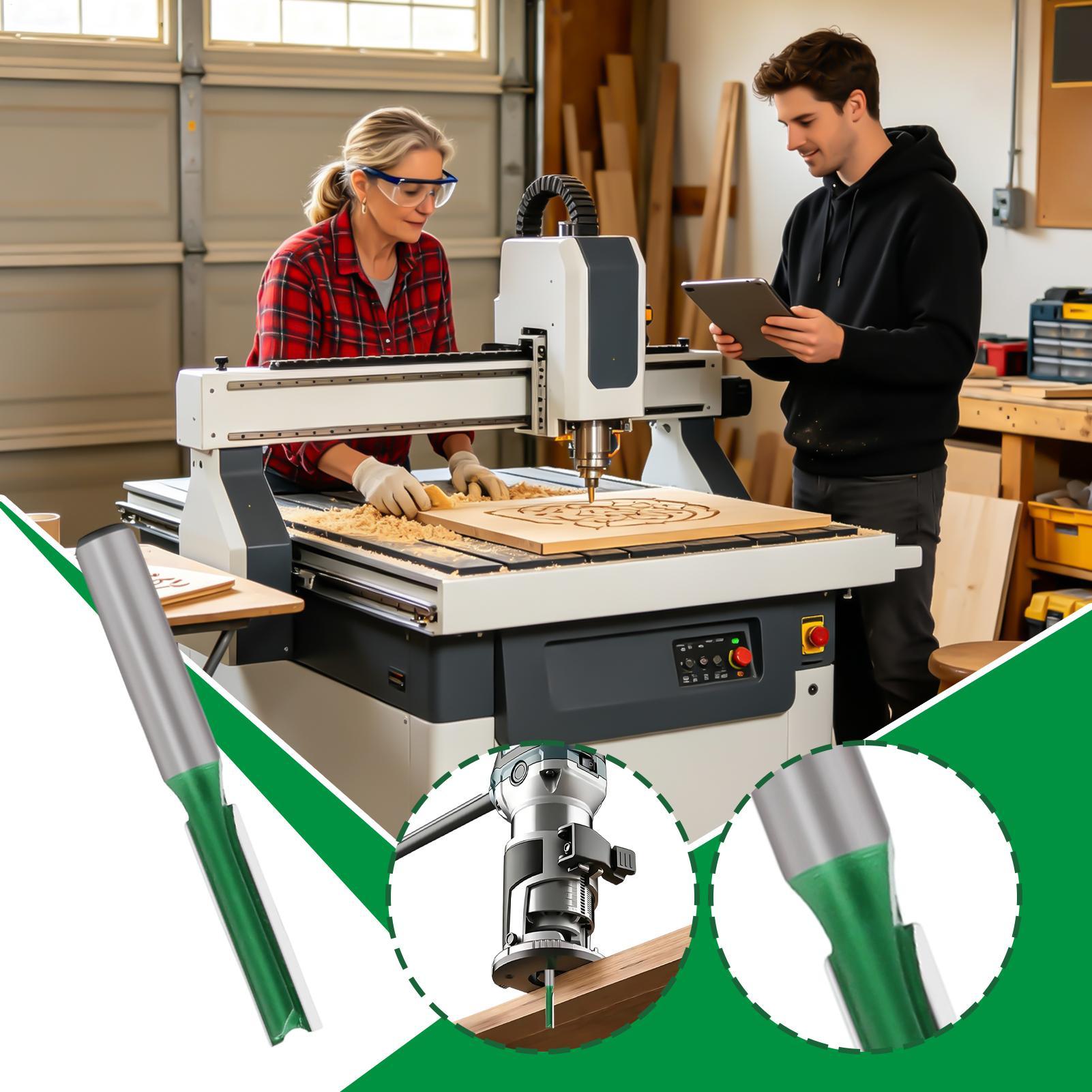 Gerader Fräser mit 8 mm Schaft – Router Bits For Woodworking Bewertung und Preis