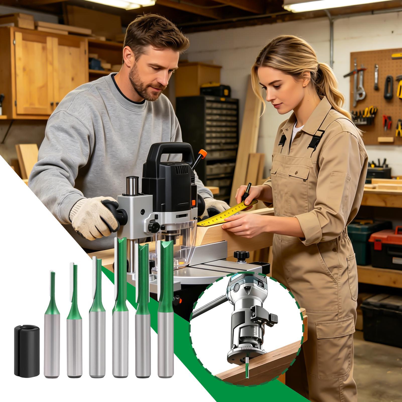 Gerader Fräser mit 8 mm Schaft – Router Bits For Woodworking Bewertung und Preis