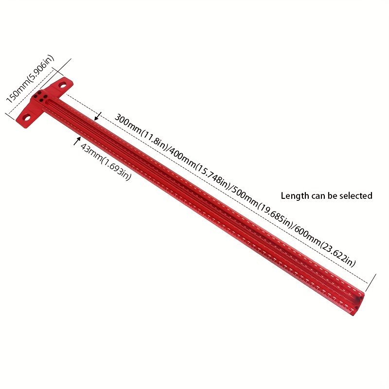 60/300/400/500 Holzbearbeitung – Woodworking Ruler Bewertung und Preis