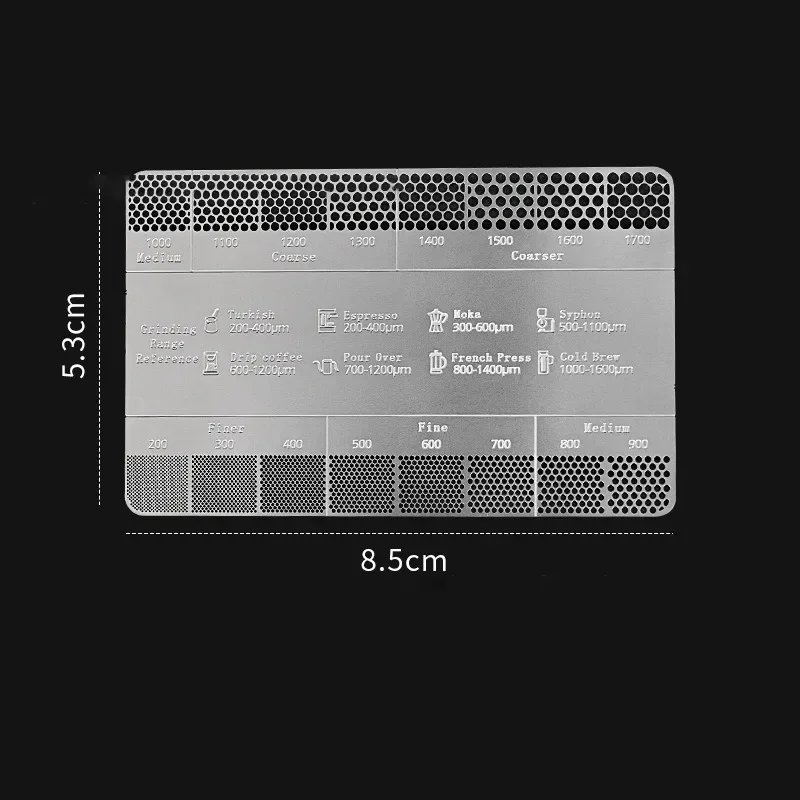 Edelstahl Kaffeepulver Dicke V – Card Scraper Steel Bewertung und Preis