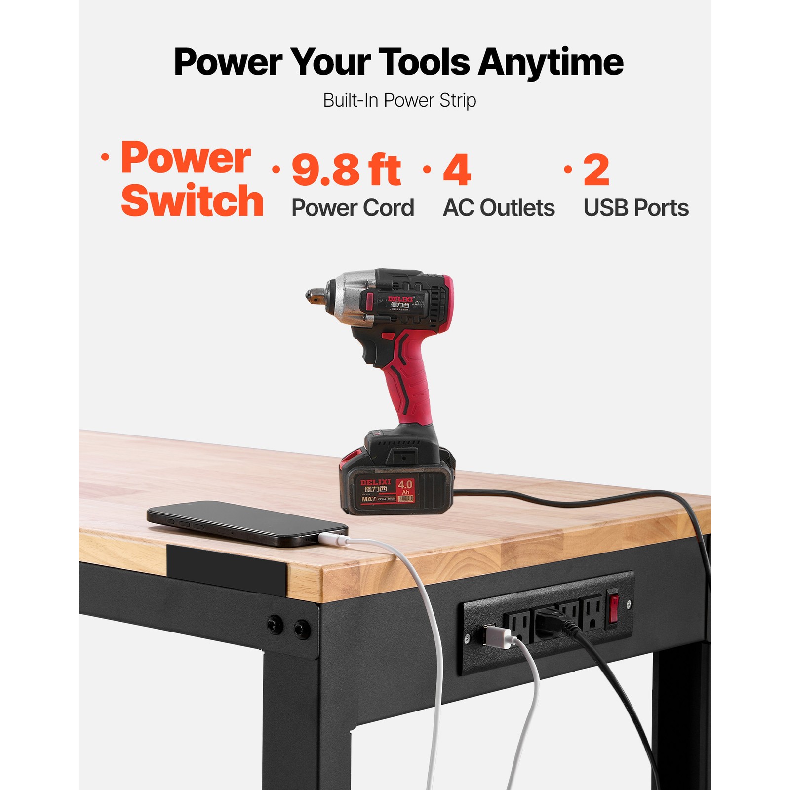 Höhenverstellbare Werkbank 61  – Woodworking Table Bewertung und Preis