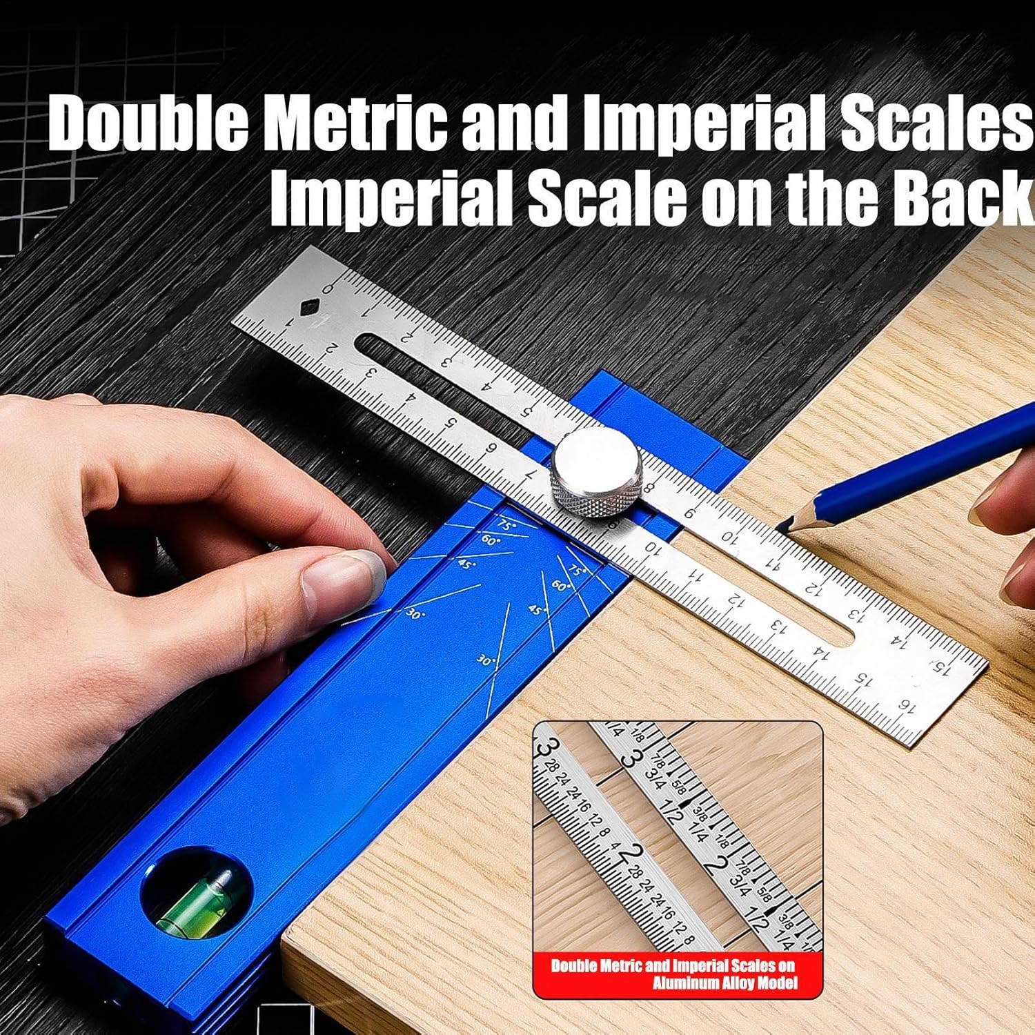Anreißwerkzeuge, Multi-Winkelm – Woodworking Ruler Bewertung und Preis