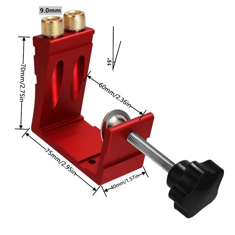 1 Satz Taschenlochvorrichtung  – Woodworking Jig Bewertung und Preis