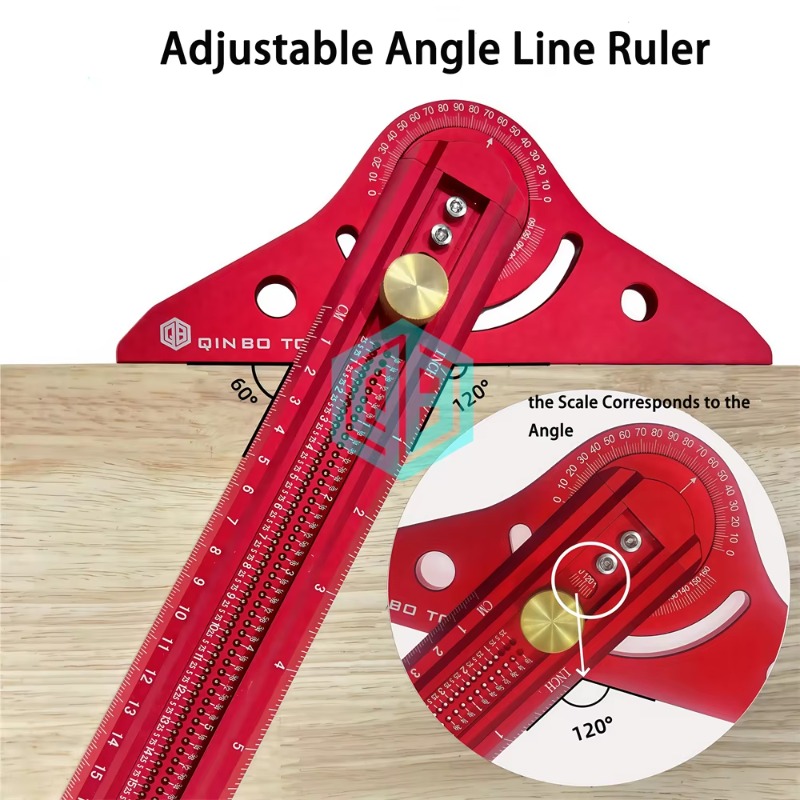 13 Zoll Hochleistungs-Winkelme – Woodworking Ruler Bewertung und Preis