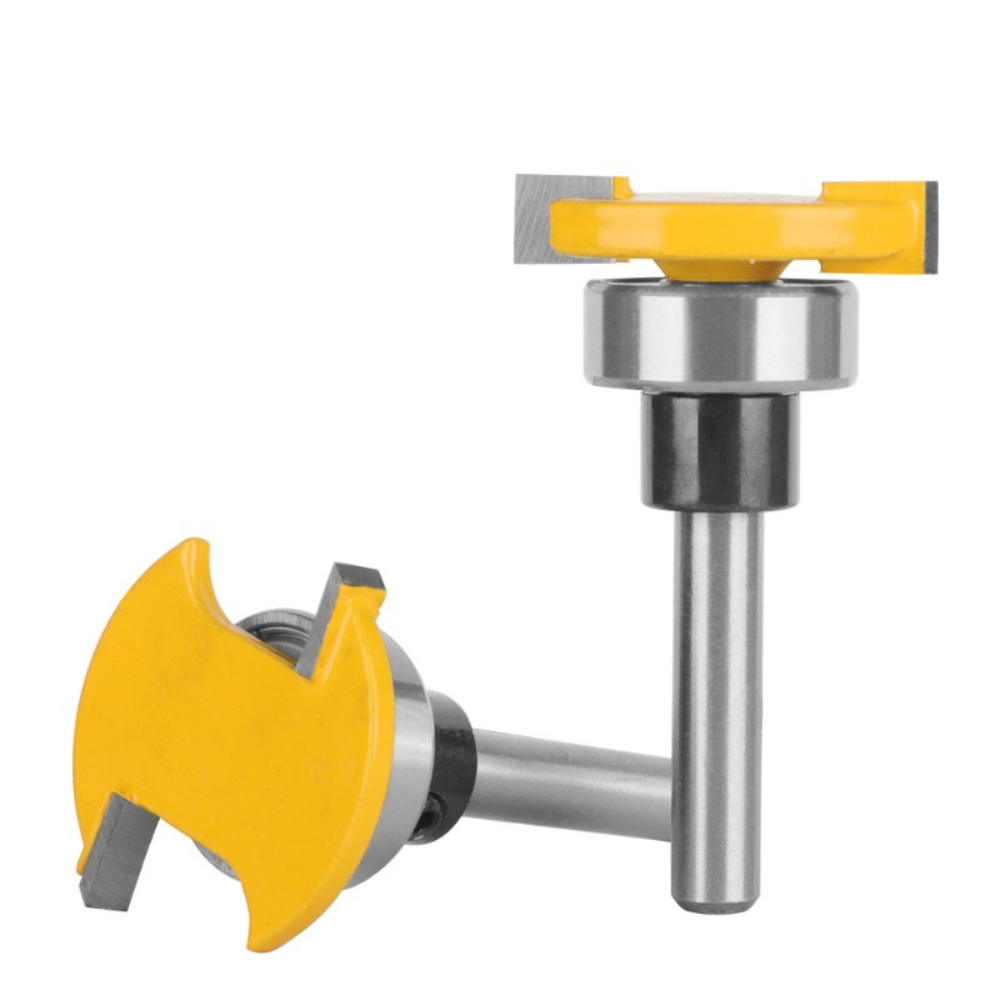 T-förmiger 1/4-Zoll-Griff-Fräs – Woodworking Groove Bewertung und Preis