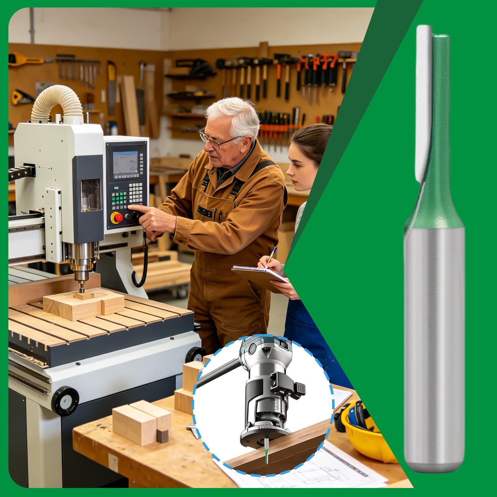 Gerade Fräser für die Holzbear – Router Bits For Woodworking Bewertung und Preis