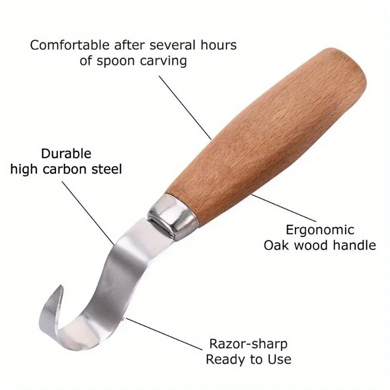 Holzschnitzmesser, Hakenmesser – Woodworking Groove Bewertung und Preis
