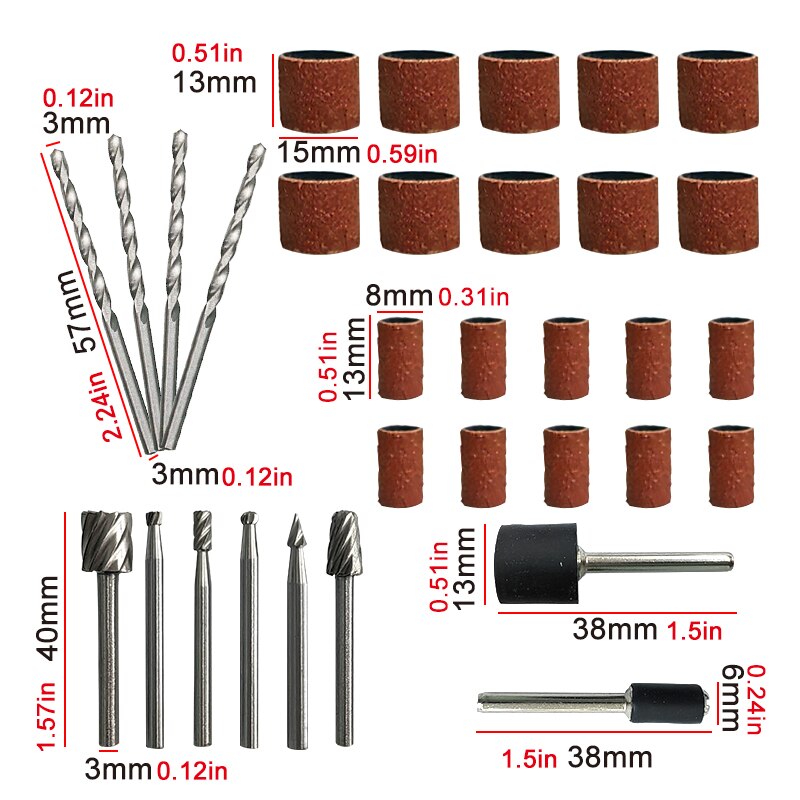 11pc Elektrische Schleifen Hor – Woodworking Videos Bewertung und Preis