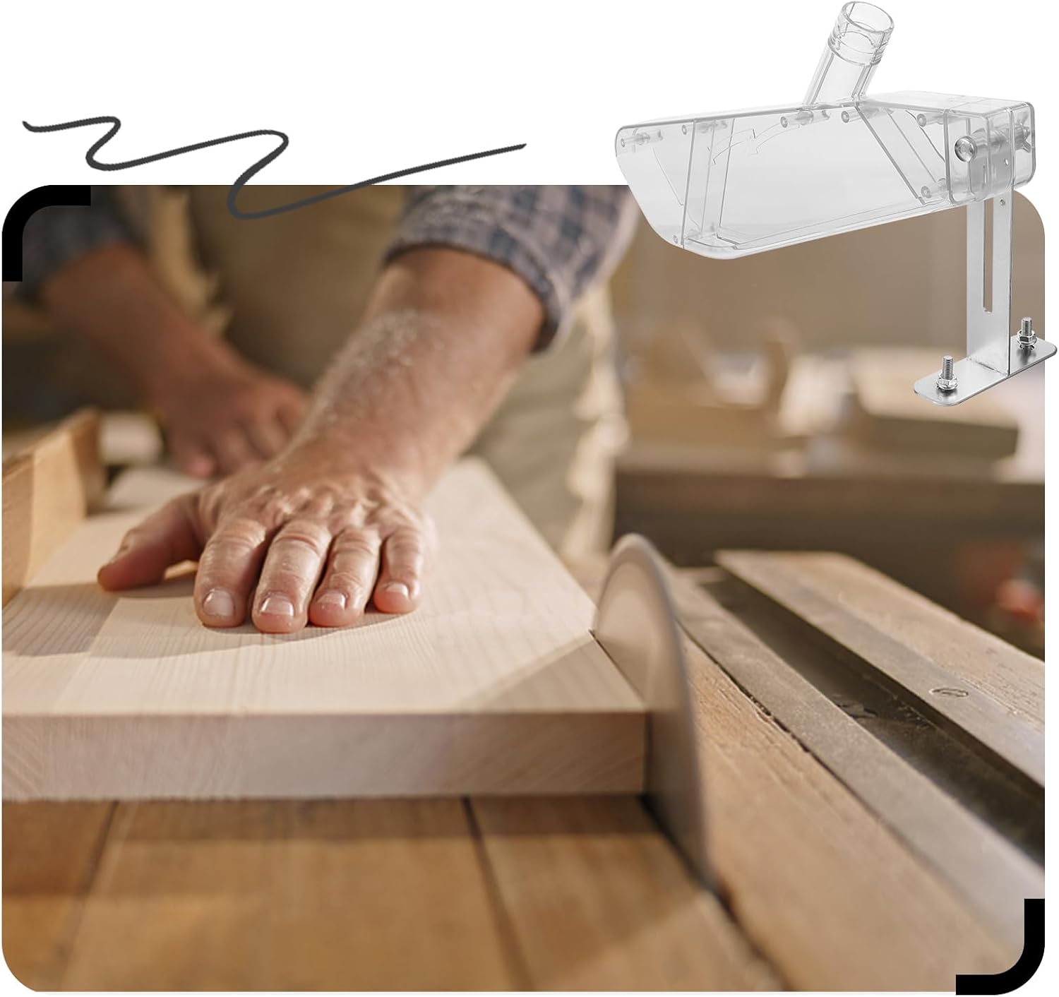 Schutzabdeckung für Tischkreis – Woodworking Electric Saw Bewertung und Preis